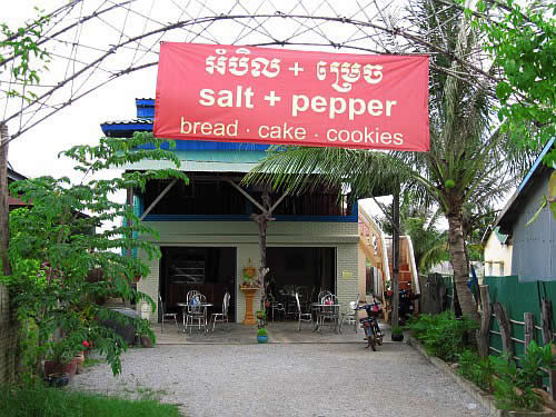 salt + pepper bakery in Kep, Cambodia