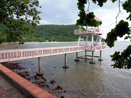 Kep's Beach in Kep, Cambodia.