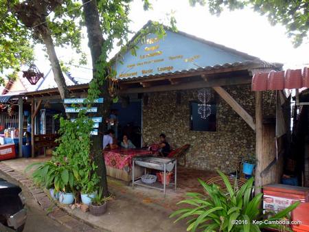 La Mouette Seafood Restaurant in Kep, Cambodia.
