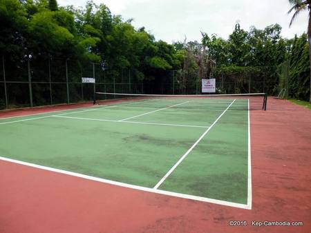 Tennis Cambodia in Kep, Cambodia.