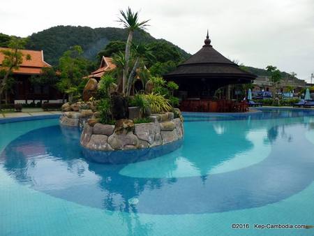 Try Palace Resort and Spa in Kep, Cambodia.