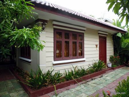 White Sand Bungalows in Kep, Cambodia.