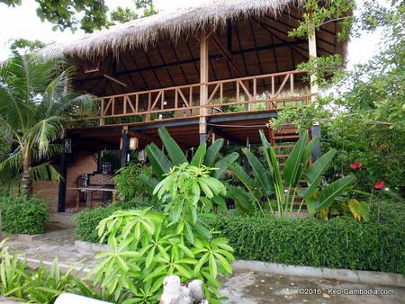 White Sand Bungalows in Kep, Cambodia.