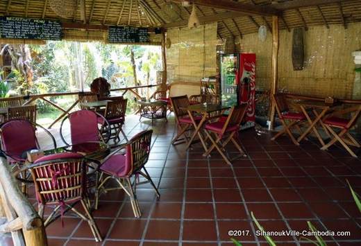 Birds of Paradise Bungalows in Kep, Cambodia.