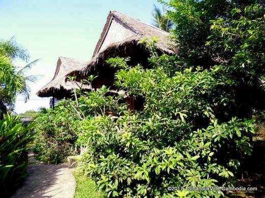 Birds of Paradise Bungalows in Kep, Cambodia.