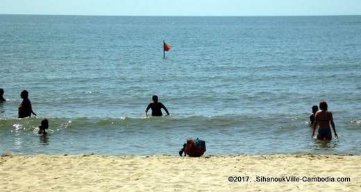 Kep's Beach in Kep, Cambodia.