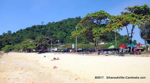 Kep's Beach in Kep, Cambodia.