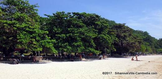 Kep's Beach in Kep, Cambodia.