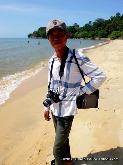 Kep's Beach in Kep, Cambodia.