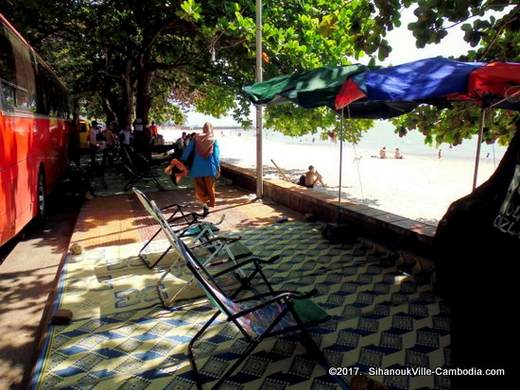 Kep's Beach in Kep, Cambodia.