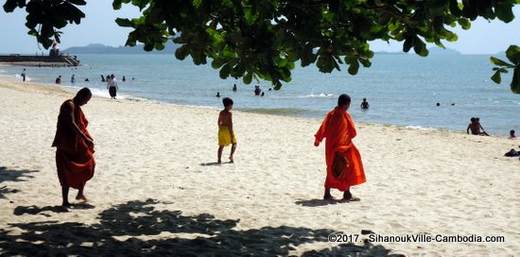 Kep's Beach in Kep, Cambodia.