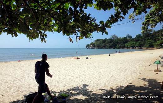 Kep's Beach in Kep, Cambodia.