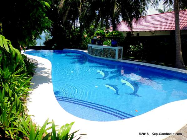 Sabbay Kep Bungalows in Kep, Cambodia.