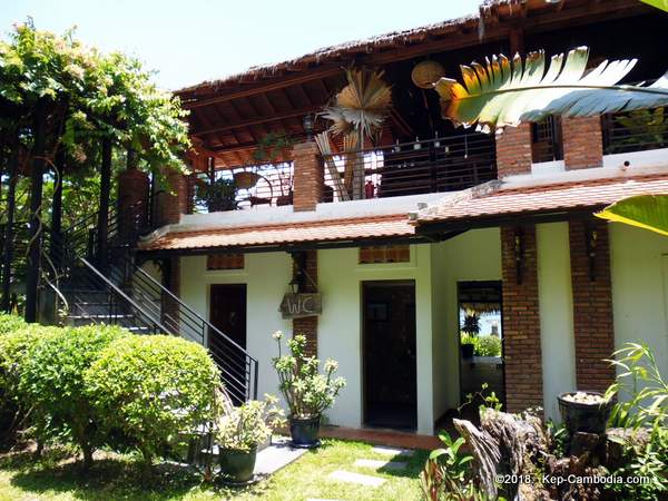 Sabbay Kep Bungalows in Kep, Cambodia.