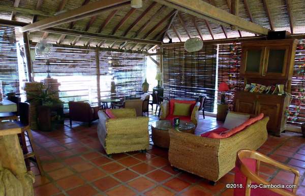 Sabbay Kep Bungalows in Kep, Cambodia.