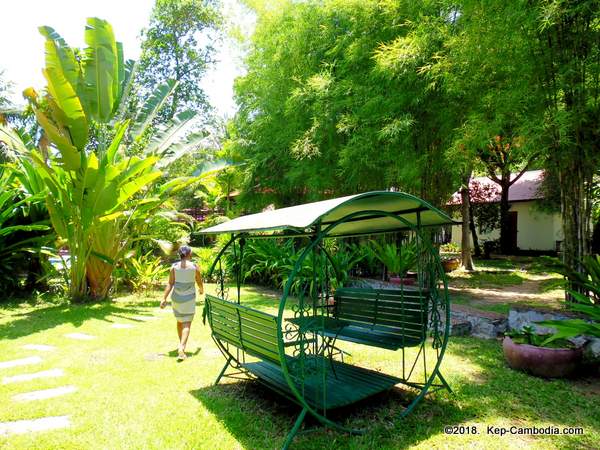 Sabbay Kep Bungalows in Kep, Cambodia.