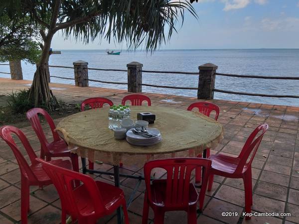 Kep Seaside Guesthouse in Kep, Cambodia.  Hotel.