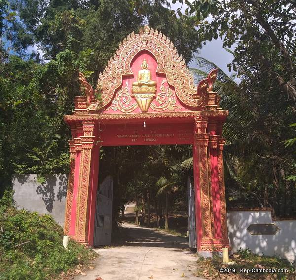 Wat Samathi in Kep, Cambodia.
