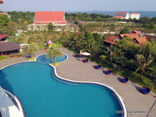 Kep Bay Hotel and Resort in Kep, Cambodia.