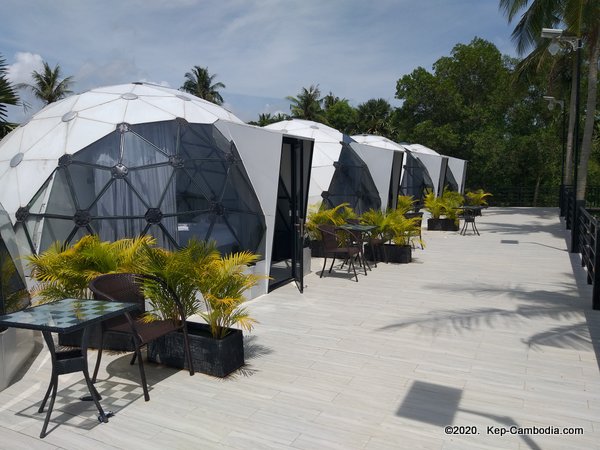 Adventure Dome Resort in Kep, Cambodia.