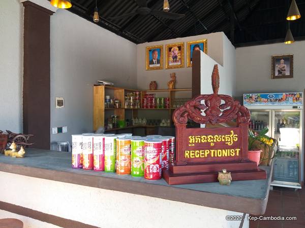 New Dragon Inn in Kep, Cambodia.