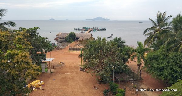 Chhne Angkoul Guesthouse in Kep, Cambodia.
