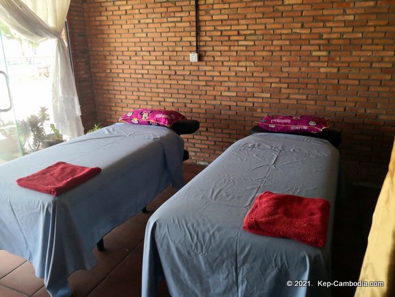 Lida Khmer Massage in Kep, Cambodia.