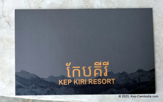 Kep Kiri Resort in Kep, Cambodia.