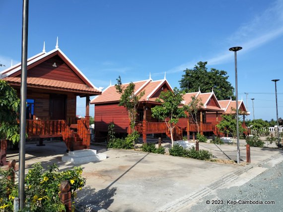 Romdoul Krong Kep Resort in Kep, Cambodia.