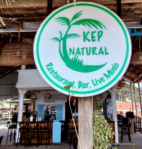 Kep Natural Restaurant in Kep, Cambodia.