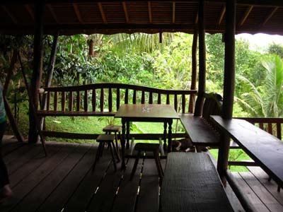 veranda natural resort bungalows  in Kep, Cambodia.