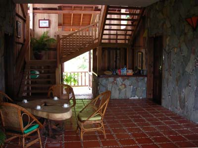 veranda natural resort bungalows  in Kep, Cambodia.