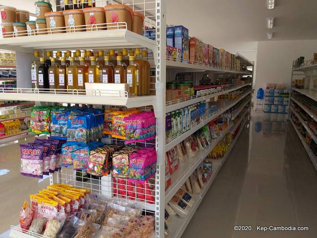 Daily Meat Supermarket in Kep, Cambodia.