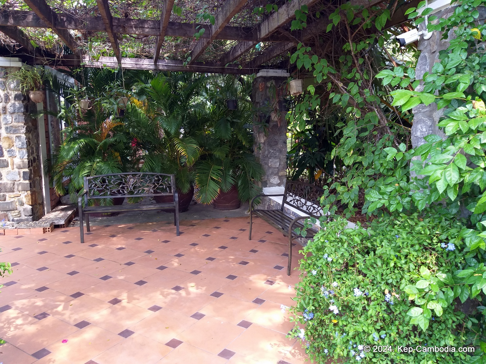 Samanea Resort in Kep, Cambodia.