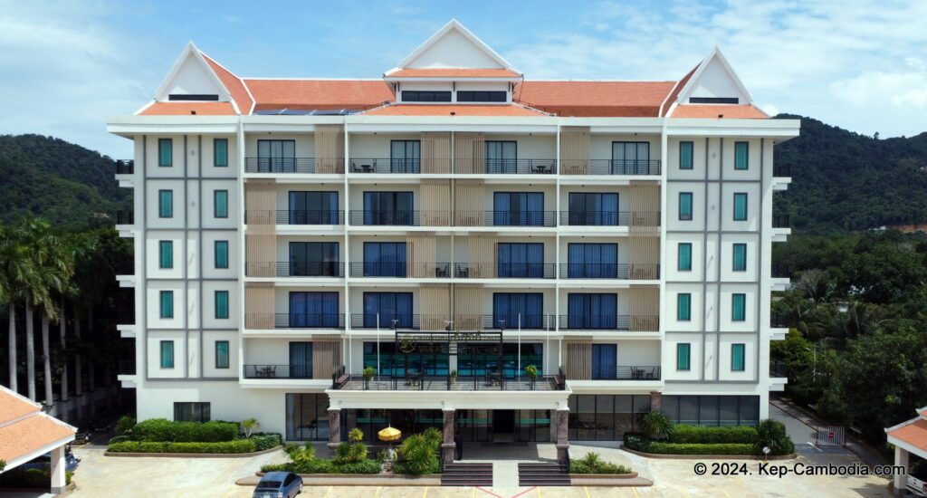Vakara Hotel in Kep, Cambodia.