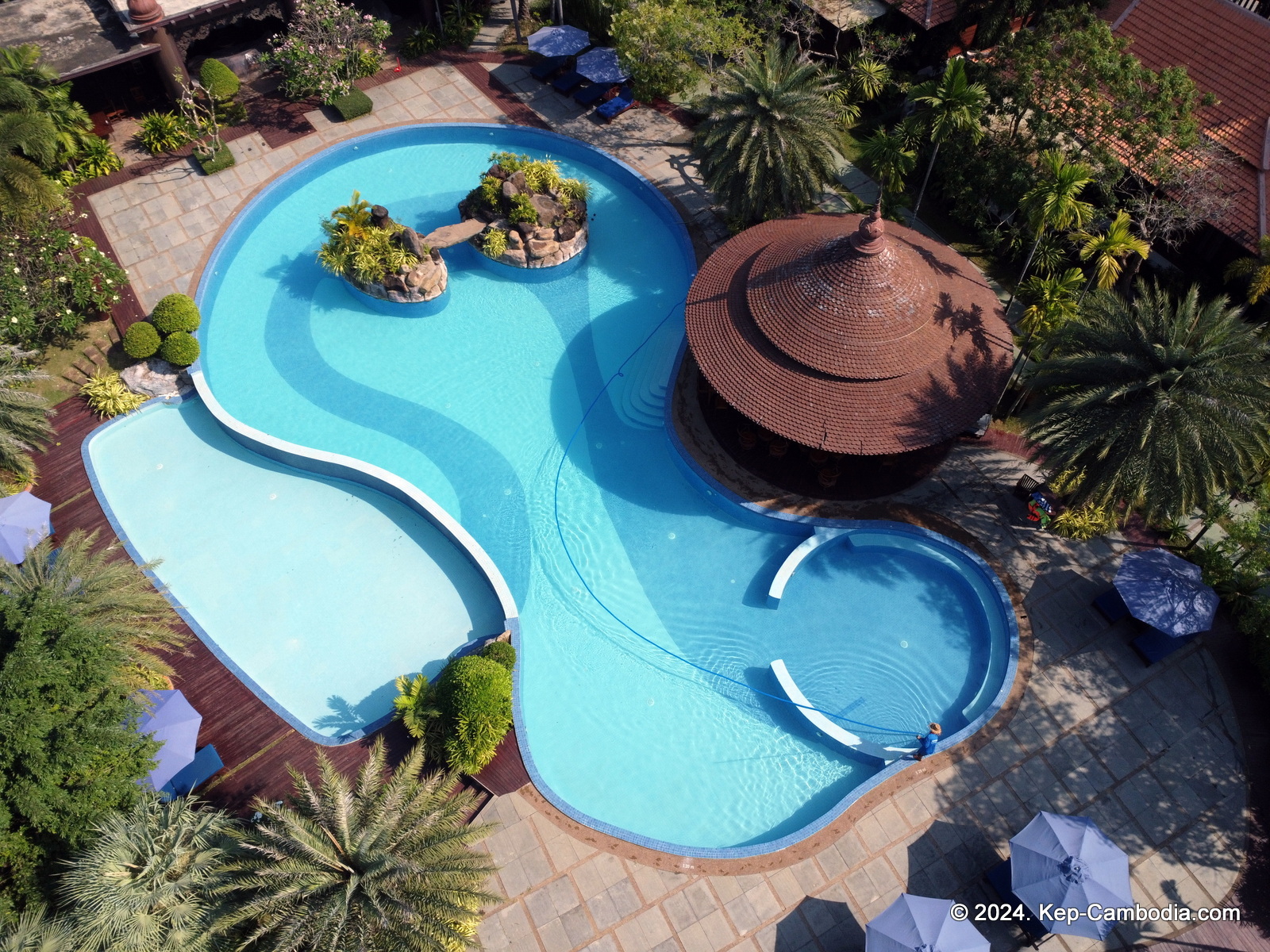 Try Palace Resort in Kep, Cambodia.