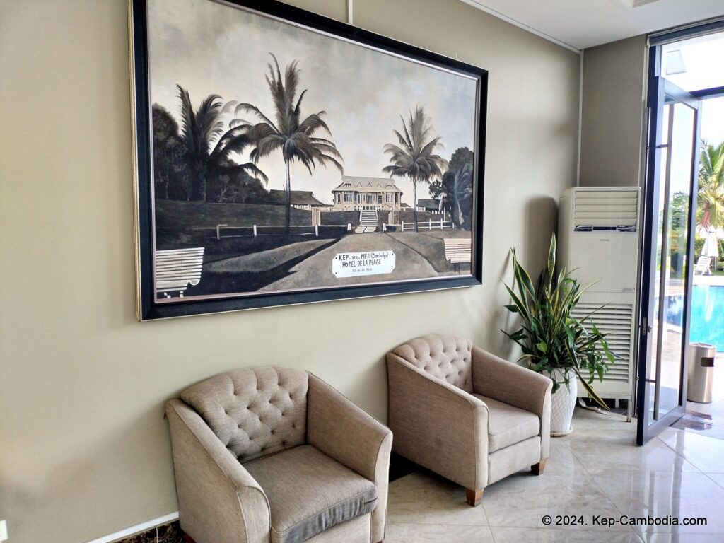 Kep Bay Hotel and Resort in Kep, Cambodia.