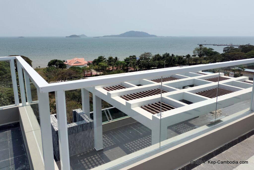 Kep Sea View Hotel in Cambodia.