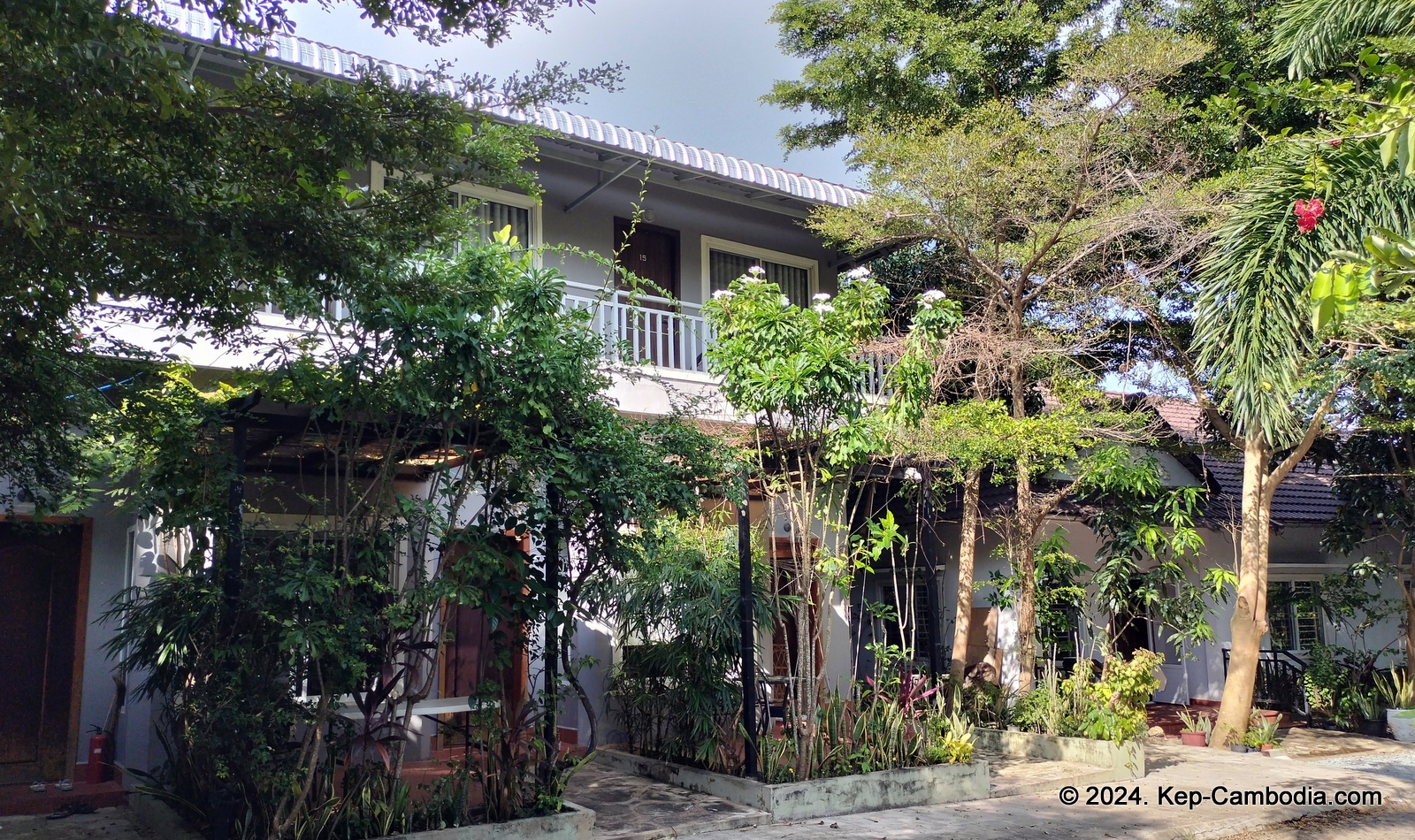 Sanssouci Kep Bugalows in Cambodia.