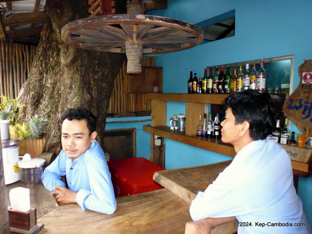 Holy Crab Restaurant in Kep, Cambodia