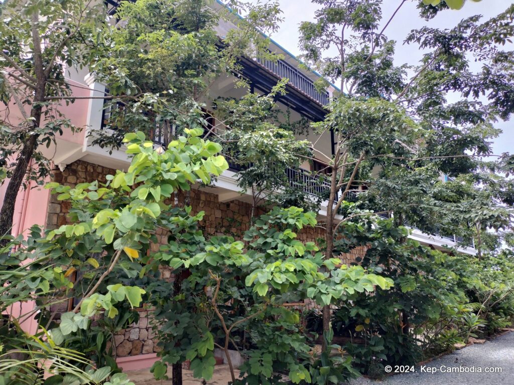 The P2 Kep Guesthouse in Cambodia.