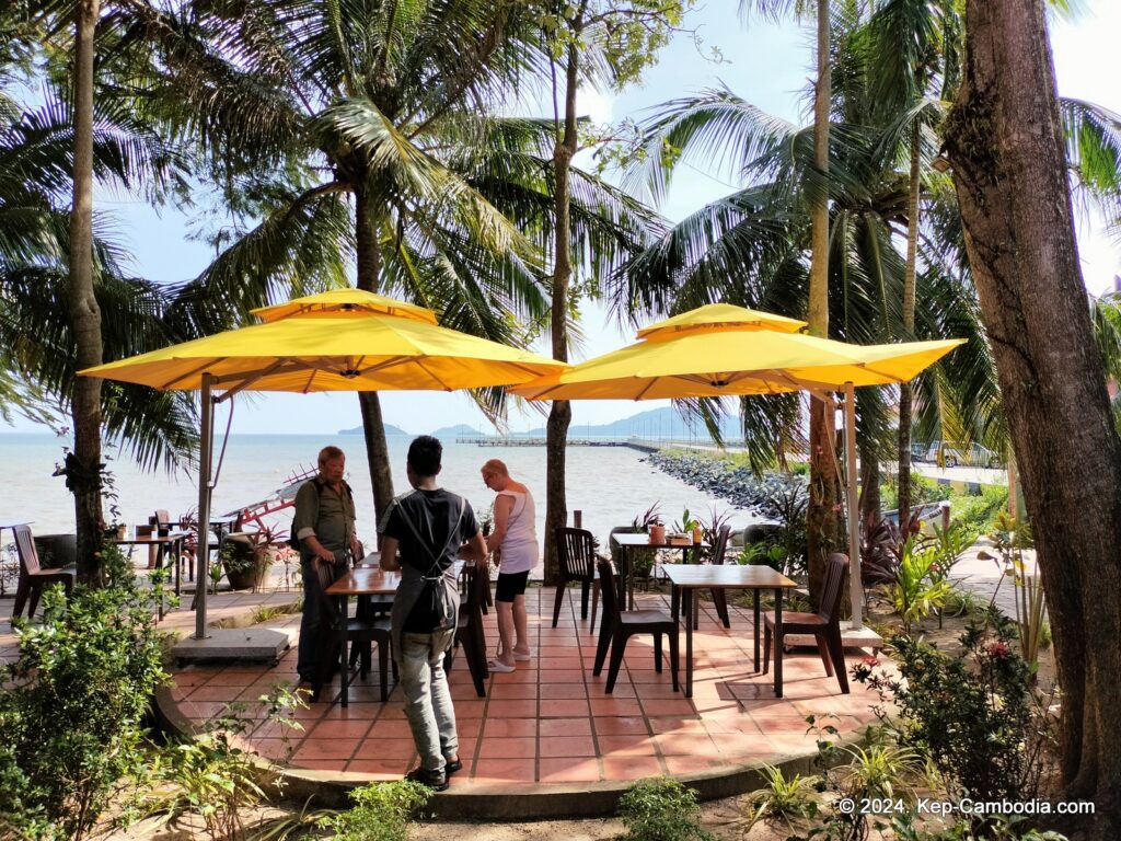 Deli's Restaurant in Kep, Cambodia