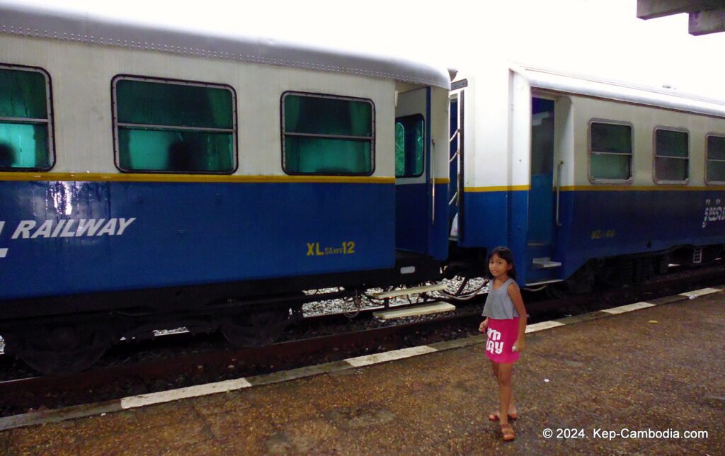 Train in Kep, Cambodia to Phnom Penh, Kampot and SihanoukVille