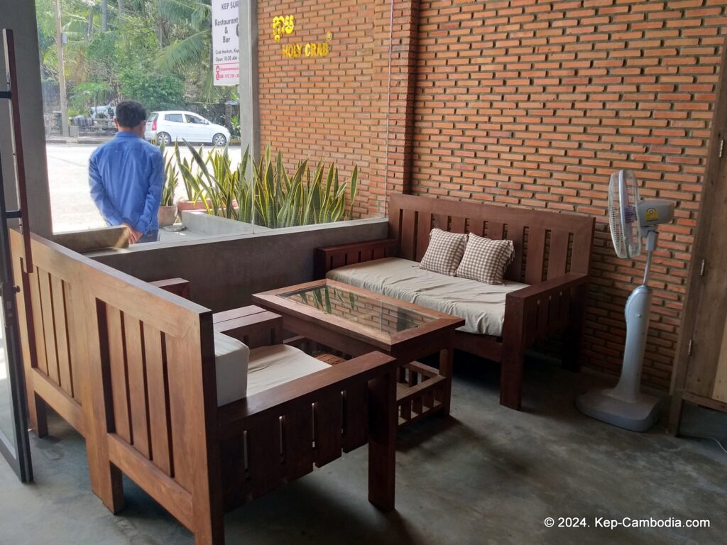 Holy Crab Restaurant in Kep, Cambodia