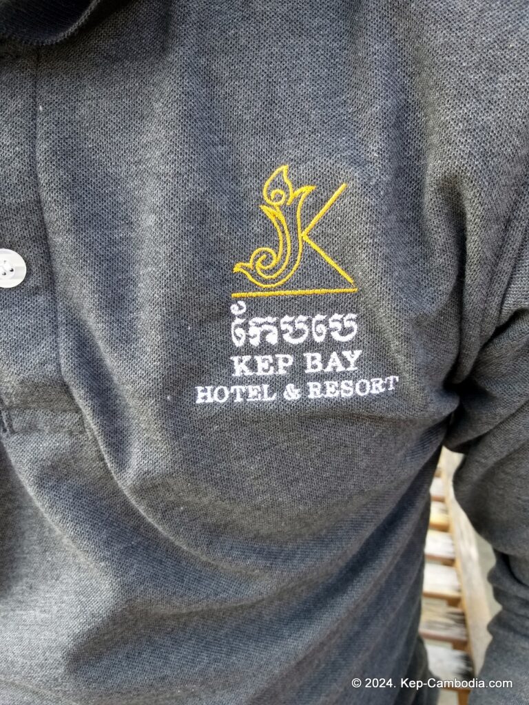 Kep Bay Hotel and Resort in Kep, Cambodia.