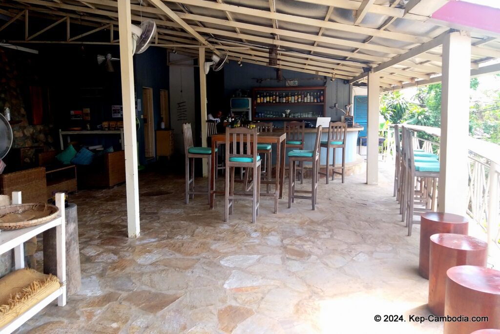 The Beach House in Kep, Cambodia.