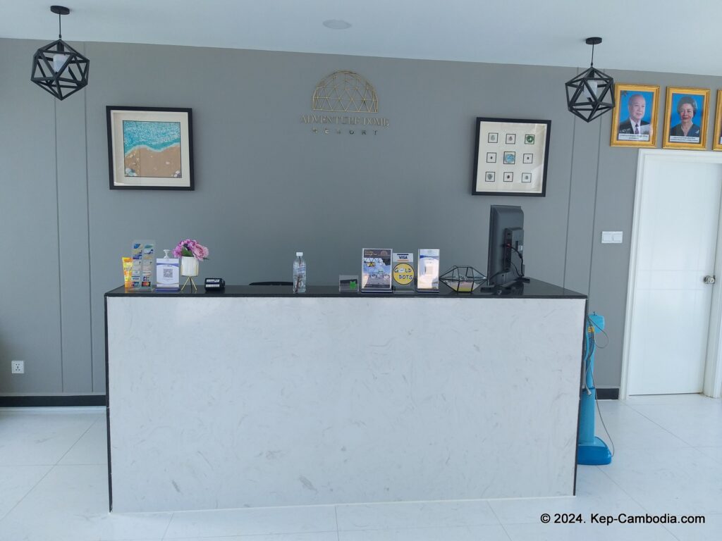 Adventure Dome in Kep, Cambodia.