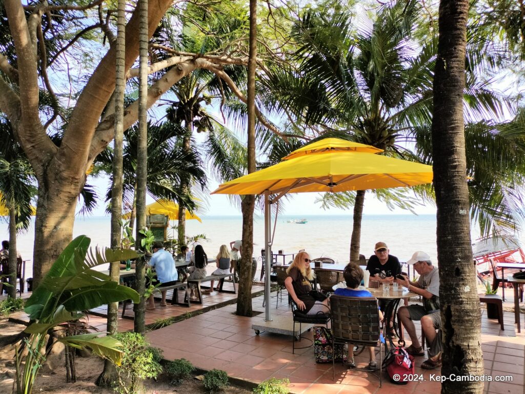 Deli's Restaurant in Kep, Cambodia