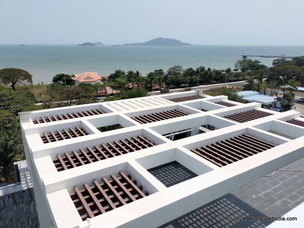 Kep Sea View Hotel in Cambodia.