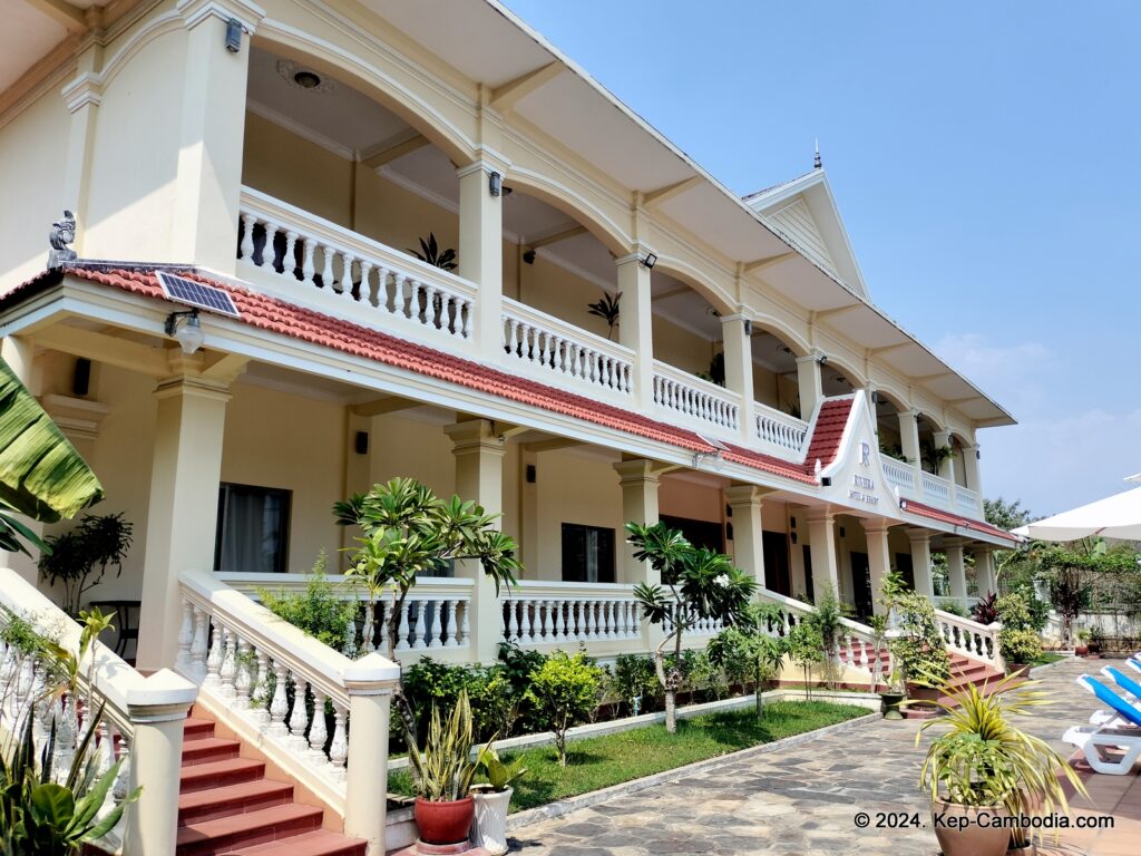Riviera Hotel & Resort in Kep, Cambodia.